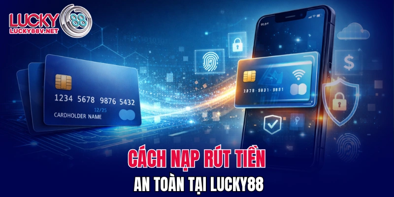 Cách nạp rút tiền an toàn tại LUCKY88