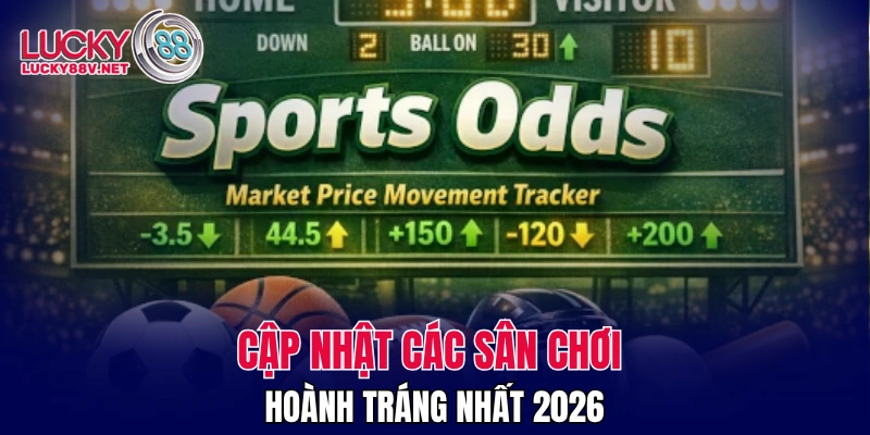 Cập nhật các sân chơi hoành tráng nhất 2026