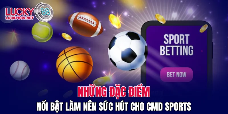 Những đặc điểm nổi bật làm nên sức hút cho CMD SPORTS