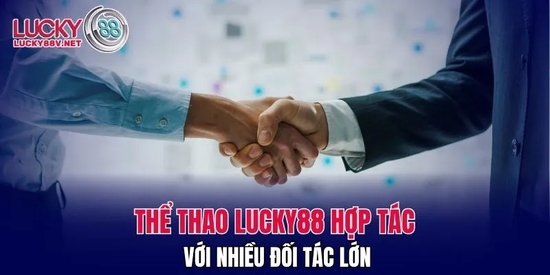 Thể thao LUCKY88 hợp tác với nhiều đối tác lớn