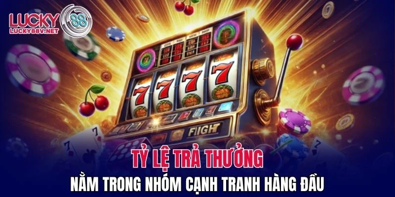 Tỷ lệ trả thưởng nằm trong nhóm cạnh tranh hàng đầu